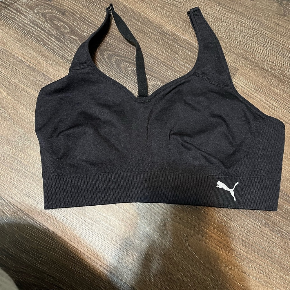 Puma Women's Black Sports Bra